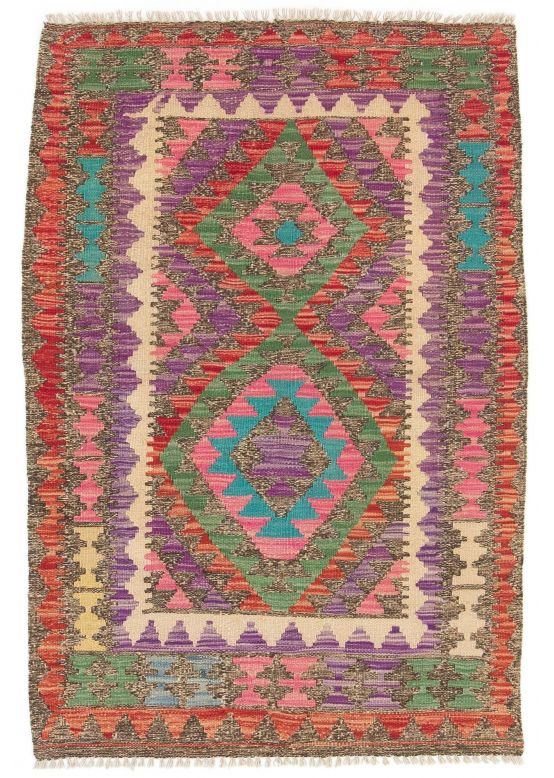 Vloerkleed Plat Geweven Kilim Afghan