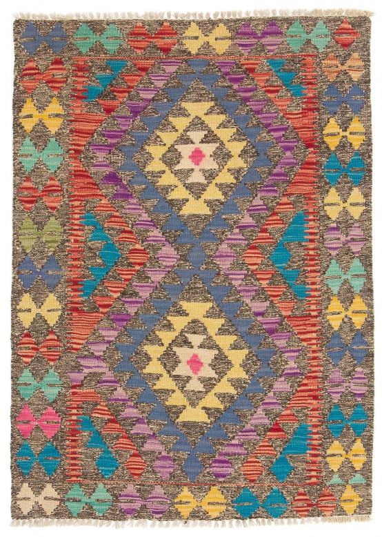 Vloerkleed Plat Geweven Kilim Afghan