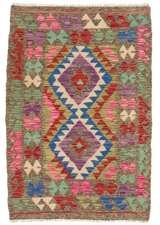 Vloerkleed Plat Geweven Kilim Afghan