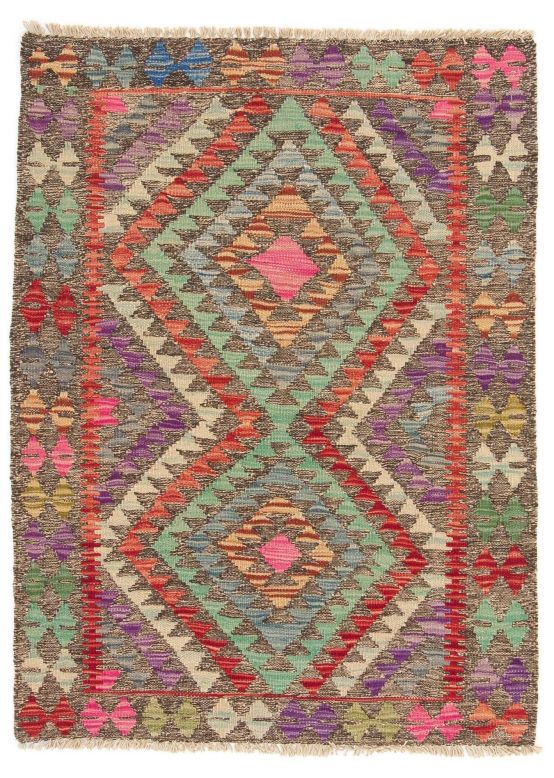 Vloerkleed Plat Geweven Kilim Afghan