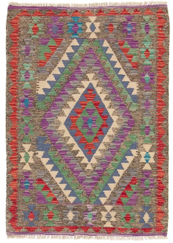 Vloerkleed Plat Geweven Kilim Afghan