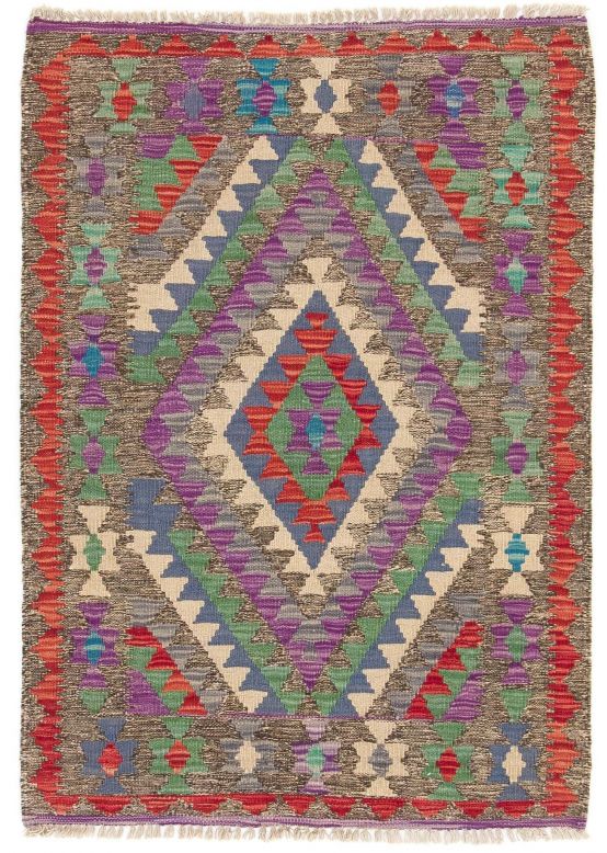 Vloerkleed Plat Geweven Kilim Afghan