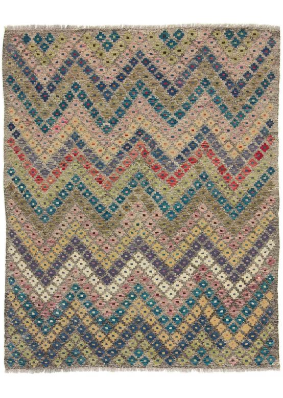 Vloerkleed Plat Geweven Kilim Afghan