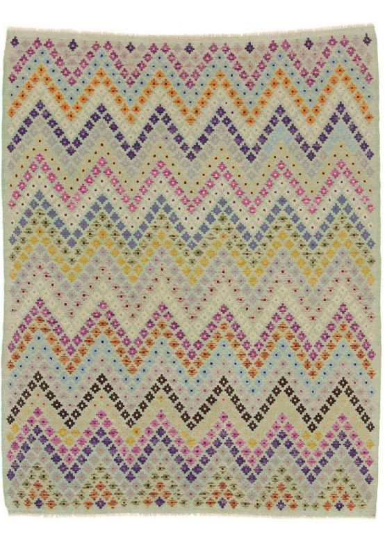 Vloerkleed Plat Geweven Kilim Afghan