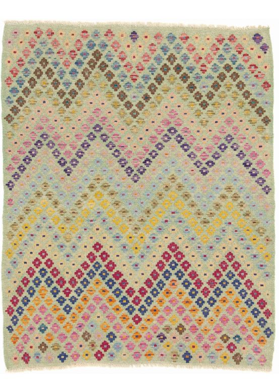 Vloerkleed Plat Geweven Kilim Afghan