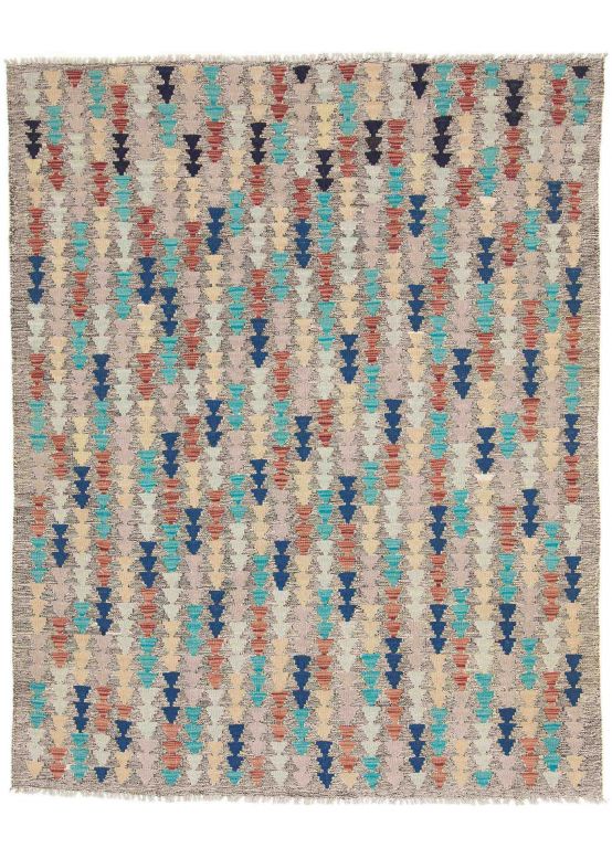 Vloerkleed Plat Geweven Kilim Afghan