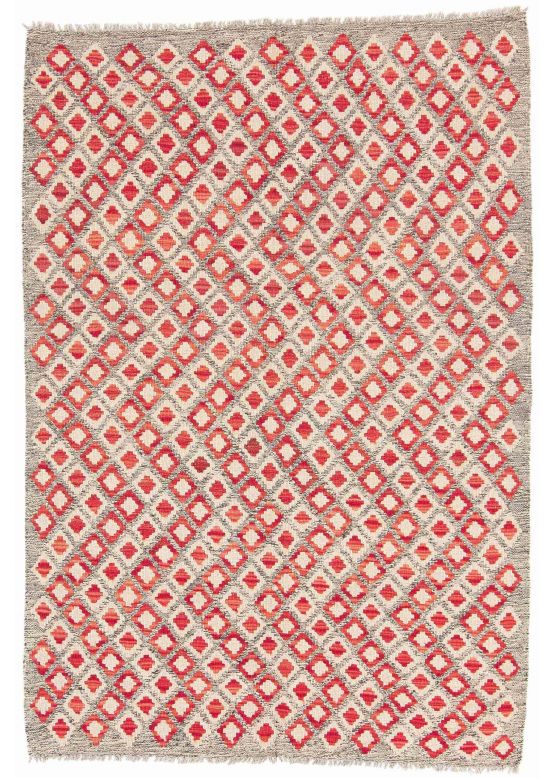 Vloerkleed Plat Geweven Kilim Afghan