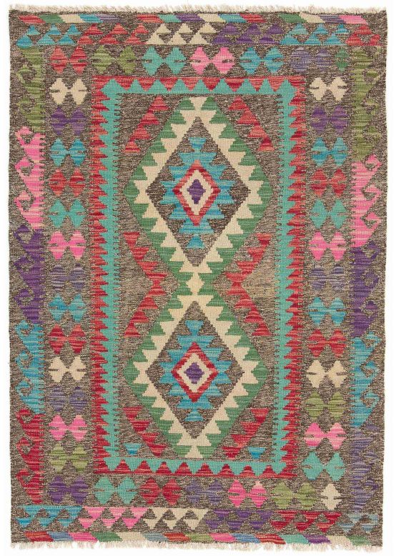 Vloerkleed Plat Geweven Kilim Afghan