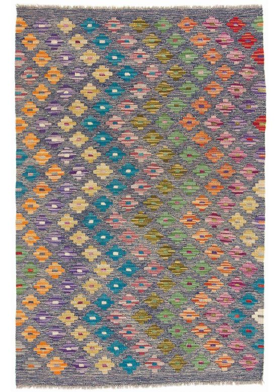 Vloerkleed Plat Geweven Kilim Afghan