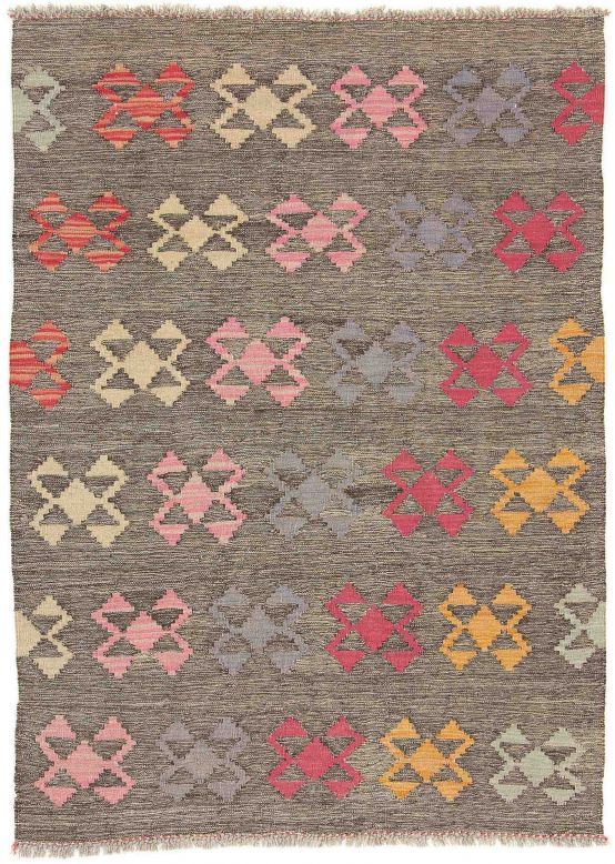 Vloerkleed Plat Geweven Kilim Afghan