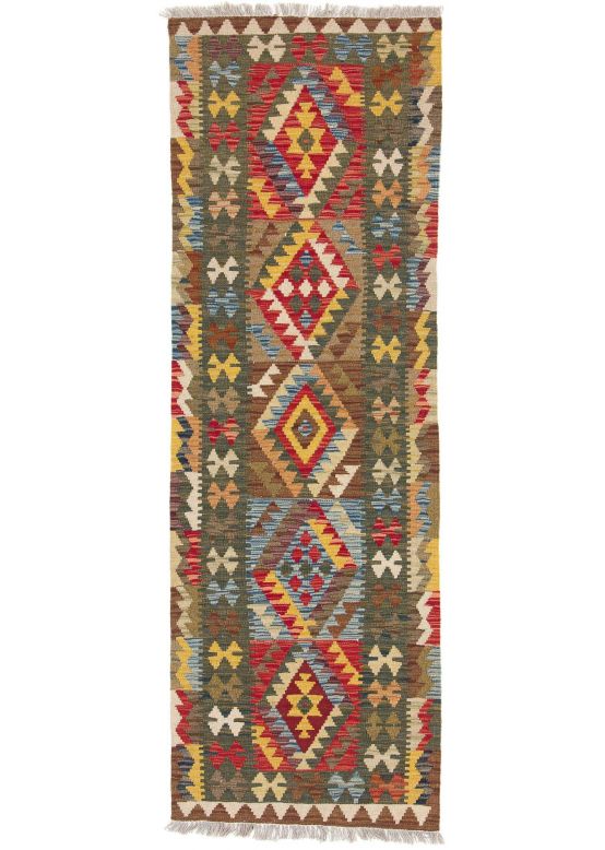 Vloerkleed Plat Geweven Kilim Afghan