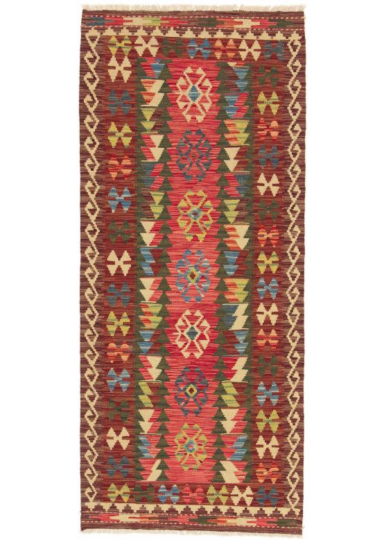 Vloerkleed Plat Geweven Kilim Afghan