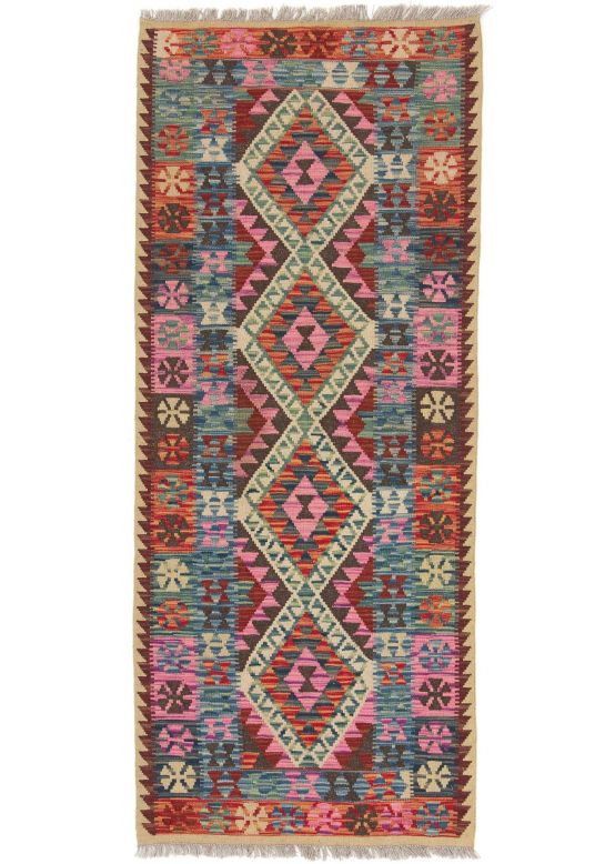 Vloerkleed Plat Geweven Kilim Afghan