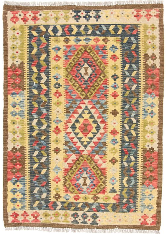 Vloerkleed Plat Geweven Kilim Afghan