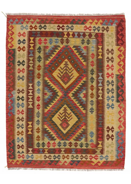 Vloerkleed Plat Geweven Kilim Afghan