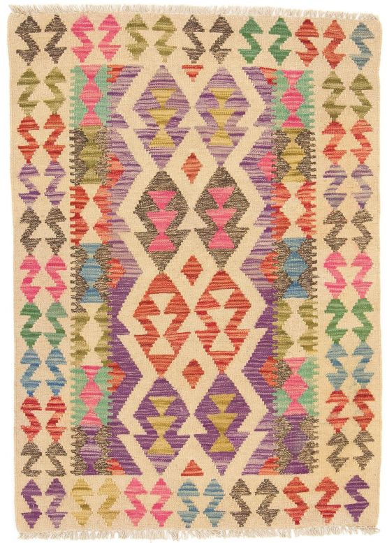 Vloerkleed Plat Geweven Kilim Afghan