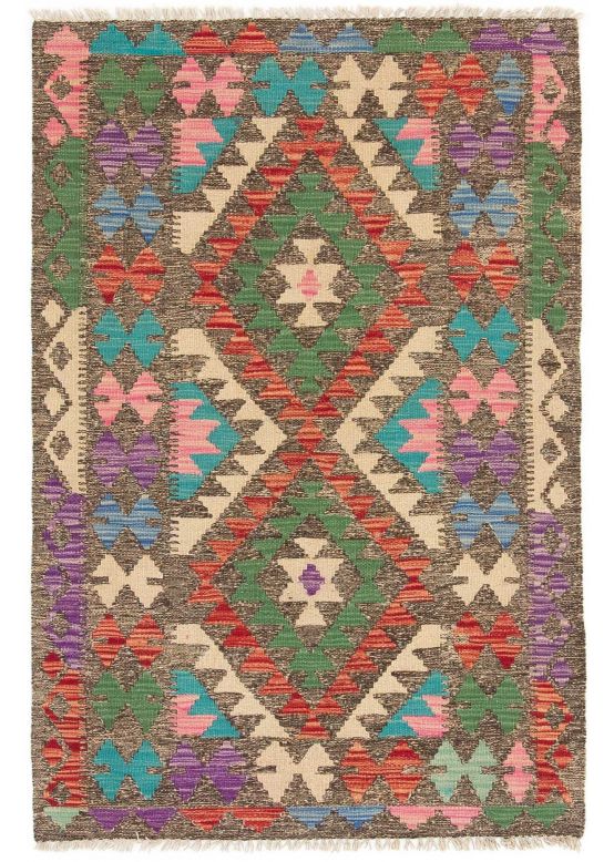 Vloerkleed Plat Geweven Kilim Afghan