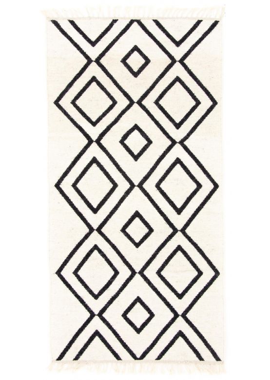 Vloerkleed Plat Geweven Kilim Dori