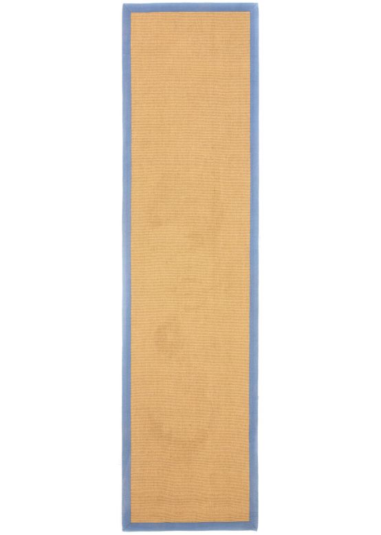 Vloerkleed Sisal Loper Blauw