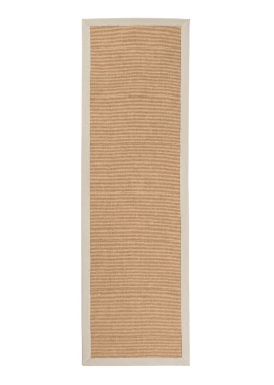 Vloerkleed Sisal Loper Creme