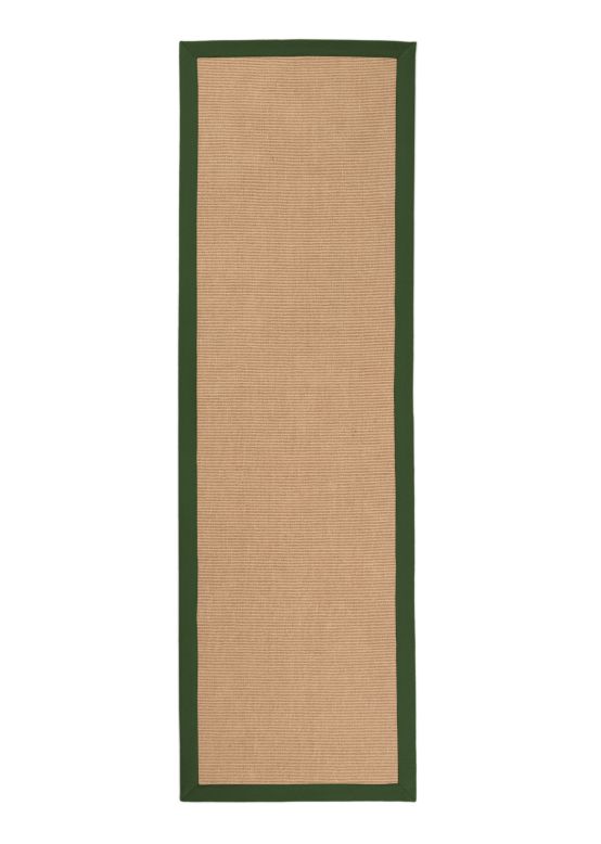 Vloerkleed Sisal Loper Groen