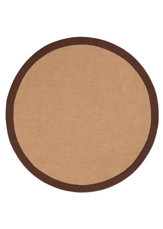 Vloerkleed Sisal rond Bruin