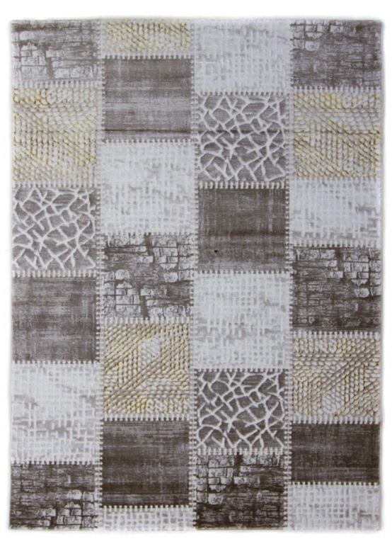 Vloerkleed Patchwork Beige