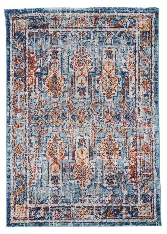Vloerkleed Aleyna Blauw