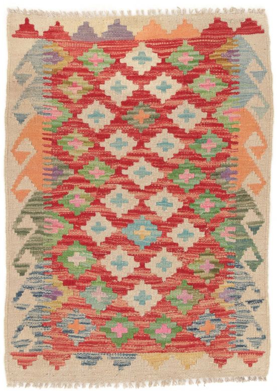 Vloerkleed Plat Geweven Kilim Afghan