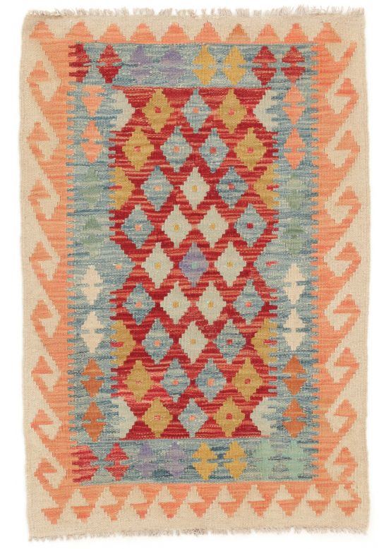 Vloerkleed Plat Geweven Kilim Afghan