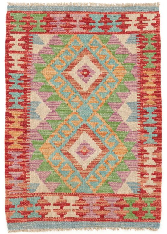 Vloerkleed Plat Geweven Kilim Afghan