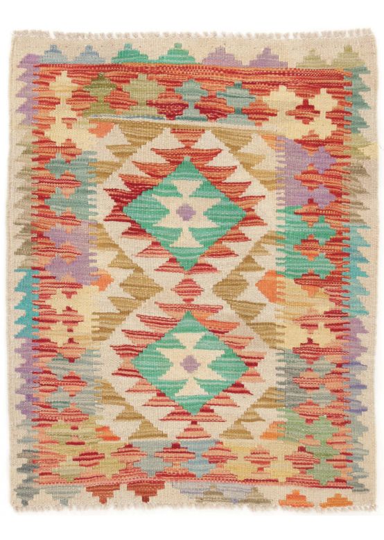 Vloerkleed Plat Geweven Kilim Afghan