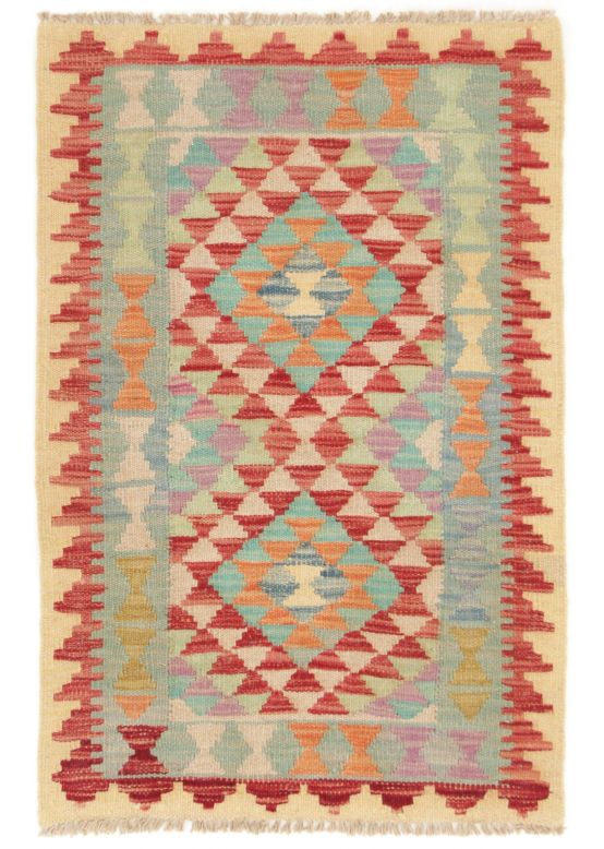 Vloerkleed Plat Geweven Kilim Afghan