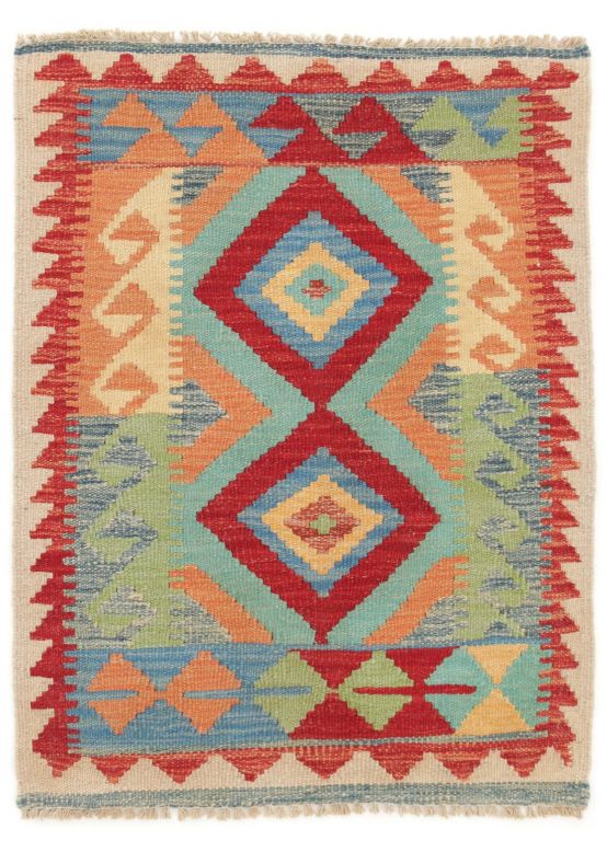 Vloerkleed Plat Geweven Kilim Afghan