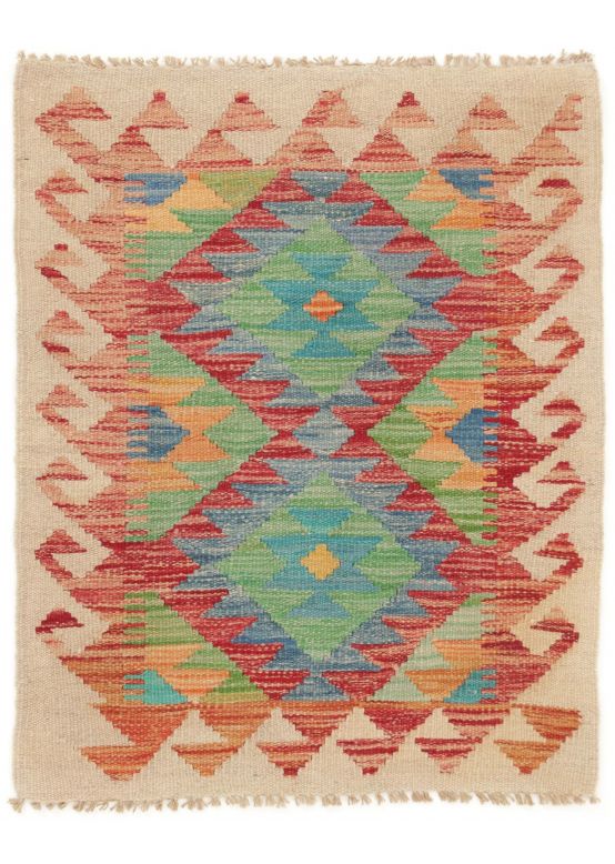 Vloerkleed Plat Geweven Kilim Afghan