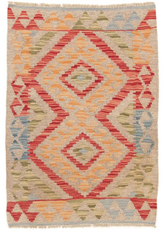 Vloerkleed Plat Geweven Kilim Afghan