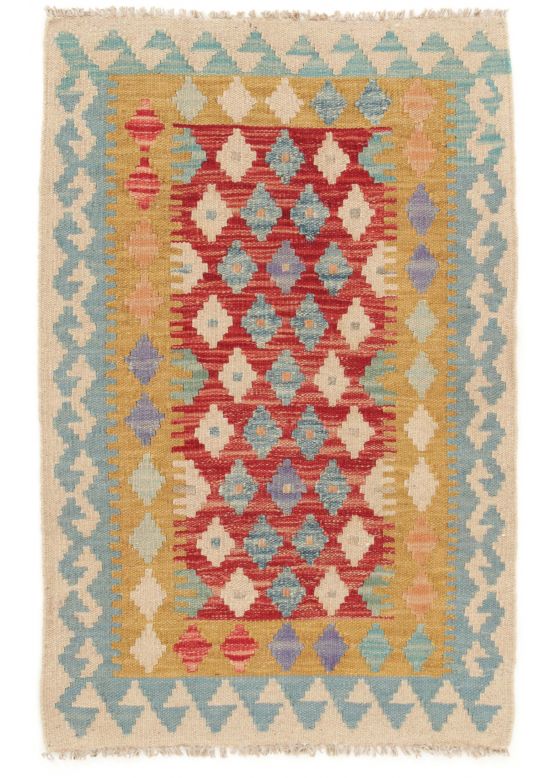 Vloerkleed Plat Geweven Kilim Afghan