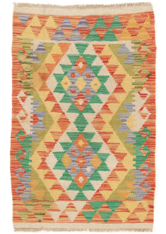 Vloerkleed Plat Geweven Kilim Afghan