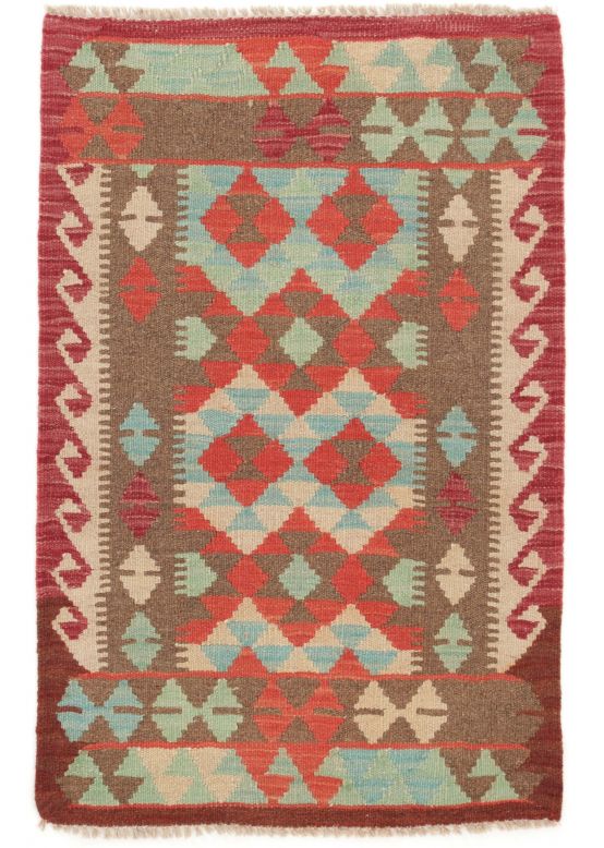 Vloerkleed Plat Geweven Kilim Afghan