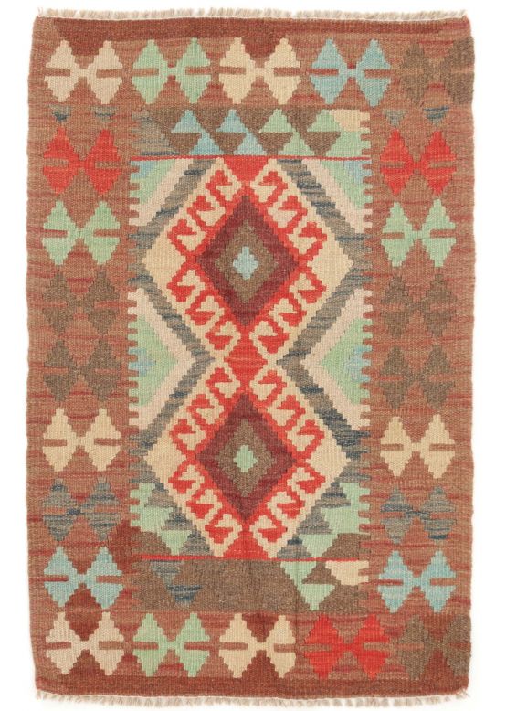 Vloerkleed Plat Geweven Kilim Afghan