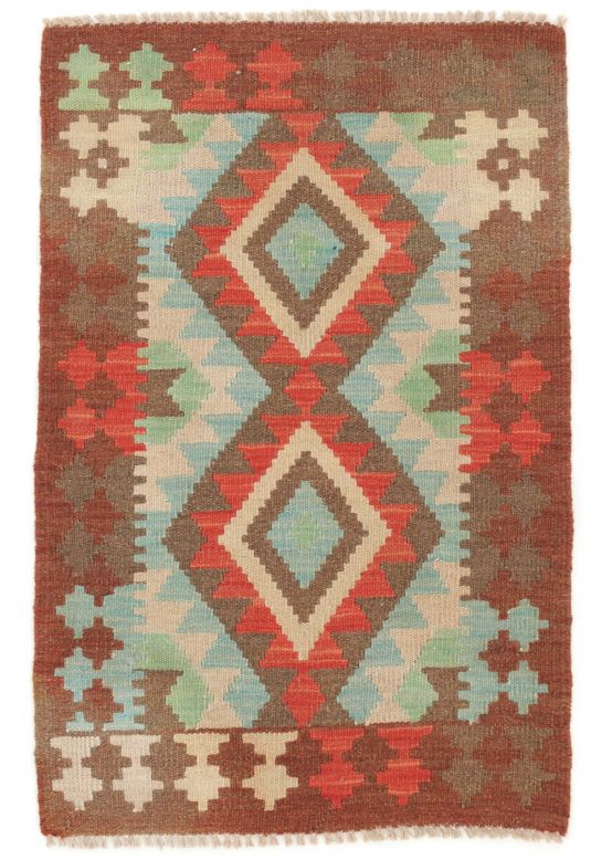 Vloerkleed Plat Geweven Kilim Afghan