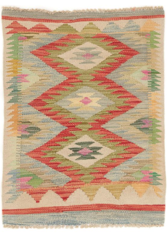 Vloerkleed Plat Geweven Kilim Afghan