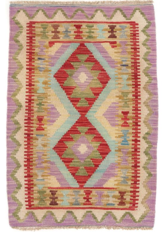 Vloerkleed Plat Geweven Kilim Afghan