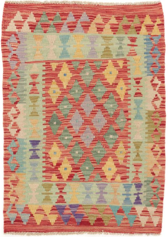 Vloerkleed Plat Geweven Kilim Afghan