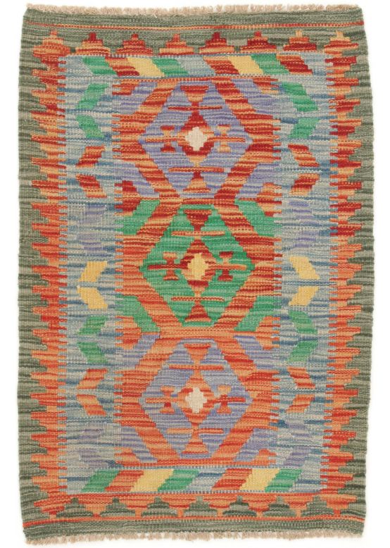 Vloerkleed Plat Geweven Kilim Afghan