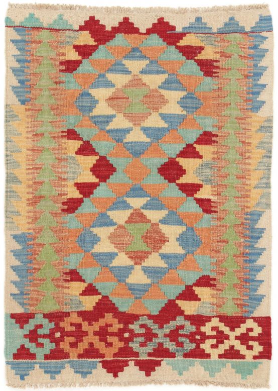 Vloerkleed Plat Geweven Kilim Afghan