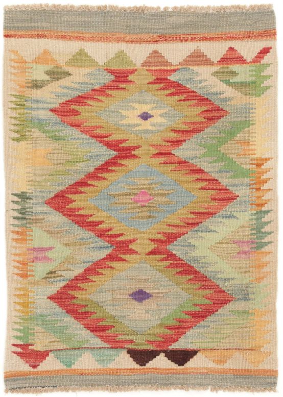 Vloerkleed Plat Geweven Kilim Afghan