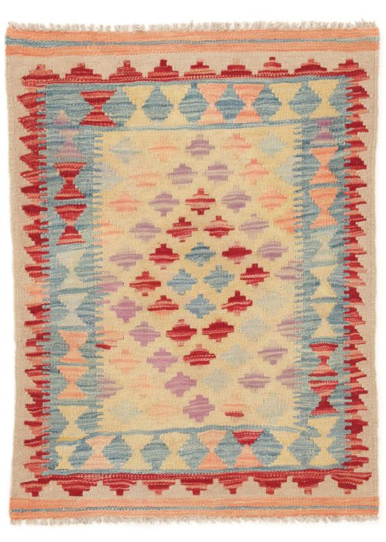 Vloerkleed Plat Geweven Kilim Afghan