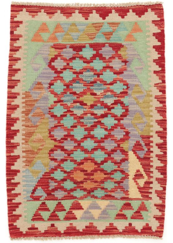 Vloerkleed Plat Geweven Kilim Afghan