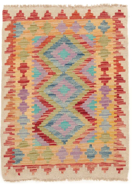 Vloerkleed Plat Geweven Kilim Afghan